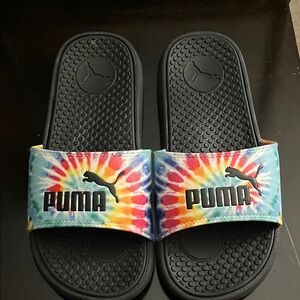 Puma Women's Tie-Dye Slide Sandals